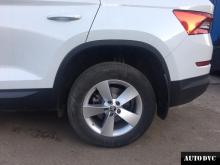 Installing a set of spacers to increase the ground clearance Skoda Kodiaq Kits (leveling kits and coil spacer\strut spacer)