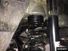 Installing a set of spacers to increase the ground clearance Skoda Kodiaq Kits (leveling kits and coil spacer\strut spacer)