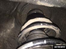 Installing a set of spacers to increase the ground clearance Skoda Octavia Lift Kits (leveling kits and coil spring spacer\strut spacer)