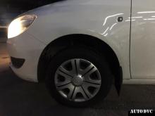Installing a set of spacers to increase the ground clearance Skoda Roomster I Lift Kits (leveling kits and coil spring spacer\strut spacer)