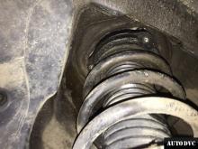 Installing a set of spacers to increase the ground clearance Skoda Suberb Lift Kits (leveling kits and coil spring spacer\strut spacer)