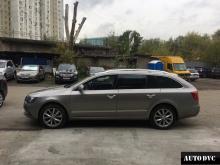 Installing a set of spacers to increase the ground clearance Skoda Superb II Restyle Lift Kits (leveling kits and coil spring spacer\strut spacer)