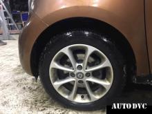 Installing a set of spacers to increase the ground clearance Smart Forfour Lift Kits (leveling kits and coil spring spacer\strut spacer)