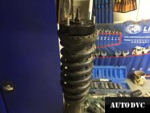 Installing a set of spacers to increase the ground clearance SsangYong Kyron Lift Kits (leveling kits and coil spring spacer\strut spacer)