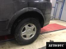 Installing a set of spacers to increase the ground clearance SsangYong Kyron Lift Kits (leveling kits and coil spring spacer\strut spacer)