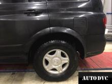 Installing a set of spacers to increase the ground clearance SsangYong Kyron Lift Kits (leveling kits and coil spring spacer\strut spacer)