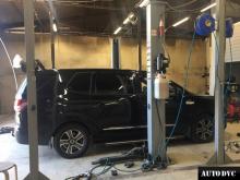 Installing a set of spacers to increase the ground clearance SsangYong Stavic Lift Kits (leveling kits and coil spring spacer\strut spacer)