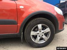 Installing a set of spacers to increase the ground clearance Suzuki Sx4 Lift Kits (leveling kits and coil spring spacer\strut spacer)