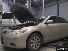 Installing a set of spacers to increase the ground clearance Toyota Camry VI (XV40) Lift Kits (leveling kits and coil spring spacer\strut spacer)
