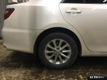 Installing a set of spacers to increase the ground clearance Toyota Camry VII (XV50) Lift Kits (leveling kits and coil spring spacer\strut spacer)