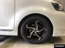 Installing a set of spacers to increase the ground clearance Toyota Corolla Rumion Lift Kits (leveling kits and coil spring spacer\strut spacer)