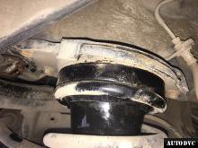 Installing a set of spacers to increase the ground clearance Toyota Highlander Lift Kits (leveling kits and coil spring spacer\strut spacer)