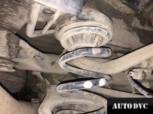 Installing a set of spacers to increase the ground clearance Toyota Highlander III (U50) Lift Kits (leveling kits and coil spring spacer\strut spacer)