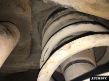 Installing a set of spacers to increase the ground clearance Toyota Land Cruiser 200 Lift Kits (leveling kits and coil spring spacer\strut spacer)