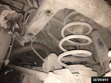 Installing a set of spacers to increase the ground clearance Toyota Land Cruiser 200 Series Restyle Lift Kits (leveling kits and coil spring spacer\strut spacer)