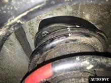 Installing a set of spacers to increase the ground clearance Toyota Prius Lift Kits (leveling kits and coil spring spacer\strut spacer)