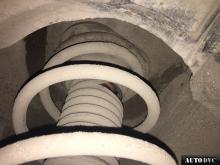 Installing a set of spacers to increase the ground clearance Toyota Prius III (ZVW30/35) (leveling kits and coil spacer\strut spacer)