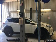 Installing a set of spacers to increase the ground clearance Toyota RAV 4 IV (CA40) Lift Kits (leveling kits and coil spring spacer\strut spacer)