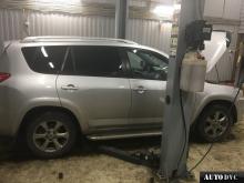 Installing a set of spacers to increase the ground clearance Toyota RAV 4 III (XA30) Lift Kits (leveling kits and coil spring spacer\strut spacer)