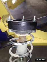 Installing a set of spacers to increase the ground clearance Lada Lift Kits (leveling kits and coil spring spacer\strut spacer)