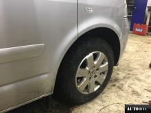 Installing a set of spacers to increase the ground clearance Volkswagen Transporter T5 Lift Kits (leveling kits and coil spring spacer\strut spacer)