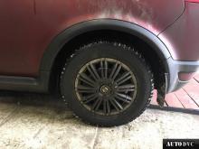 Installing a set of spacers to increase the ground clearance Volvo C30 I Lift Kits (leveling kits and coil spring spacer\strut spacer)