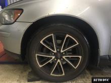 Installing a set of spacers to increase the ground clearance Volvo V70 Lift Kits (leveling kits and coil spring spacer\strut spacer)