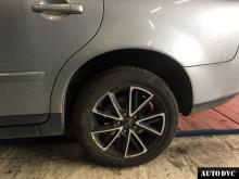 Installing a set of spacers to increase the ground clearance Volvo V70 Lift Kits (leveling kits and coil spring spacer\strut spacer)